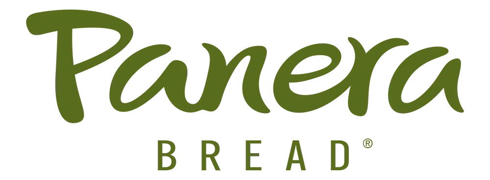 Panera Bread logo in green script with small trademark symbol