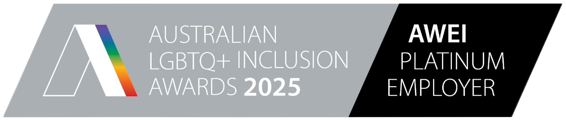 Australian LGBTQ+ Inclusion Award logo