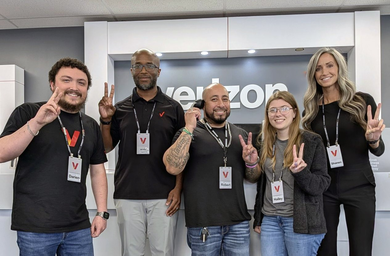 Victra business sales team