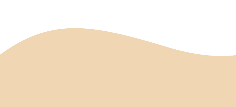 a white background with a beige wave