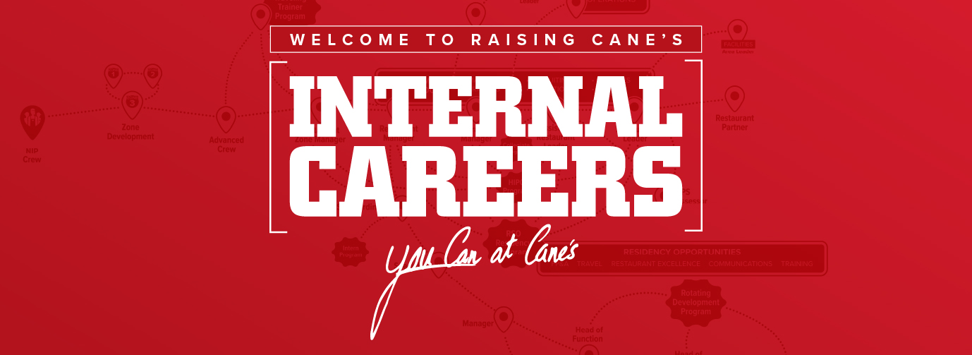Welcome to Raising Cane's Internal Careers