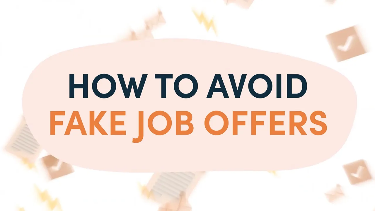 how to avoid fake job image