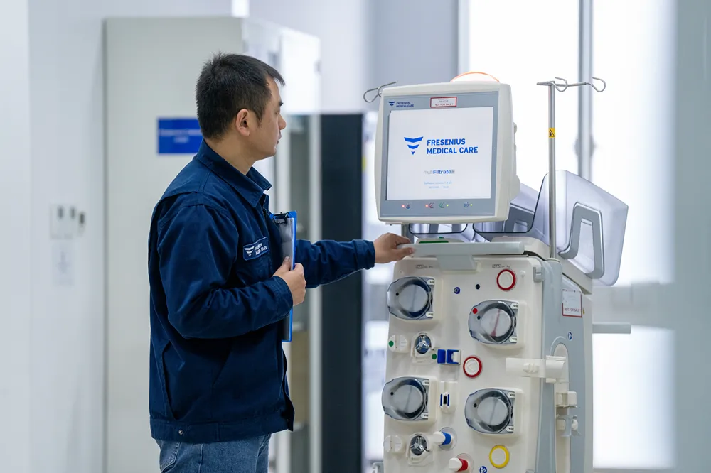 Engineering and R&D team designing high-quality dialysis products