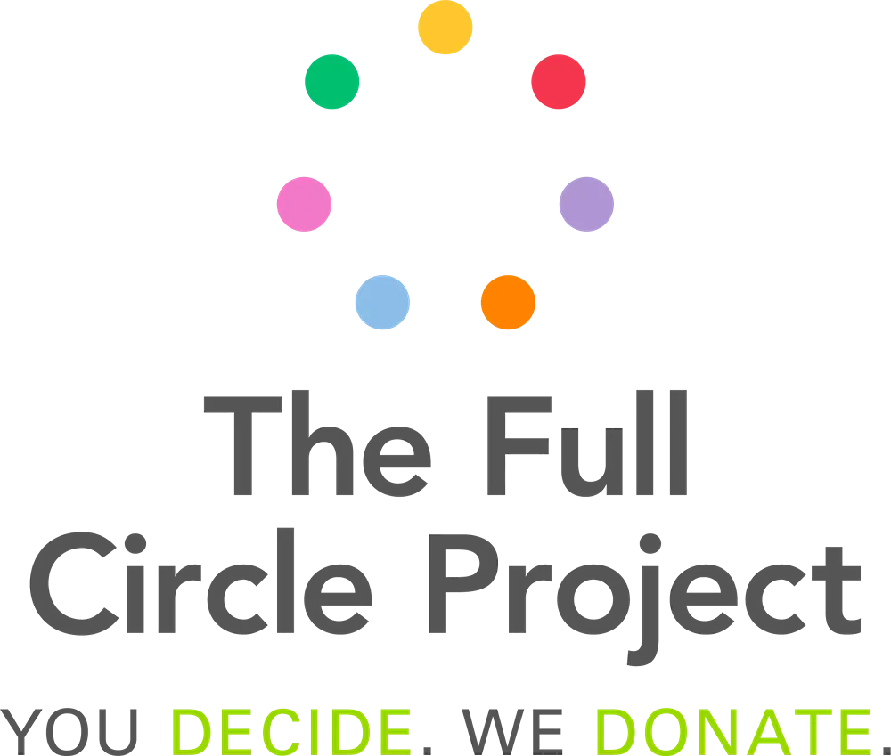The Full Circle Project logo: multicolored circles forming a circle with text below