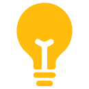ícone de lâmpada