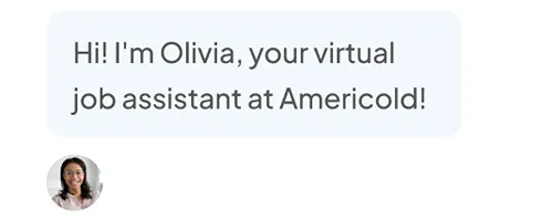 Olivia's chat screen
