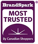 BrandSpark Most Trusted by Canadian Shoppers award