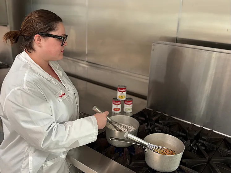 Campbells Family Center headquarters exterior with playground equipment