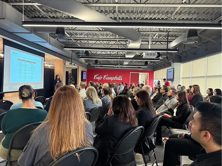 Campbell's Company headquarters cafeteria
