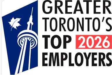 Greater Toronto'ss Top 2025 Employers award