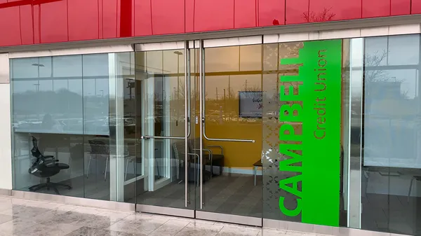 Campbell Credit Union headquarters entrance