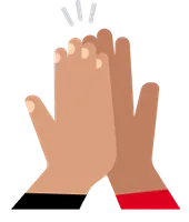 high five