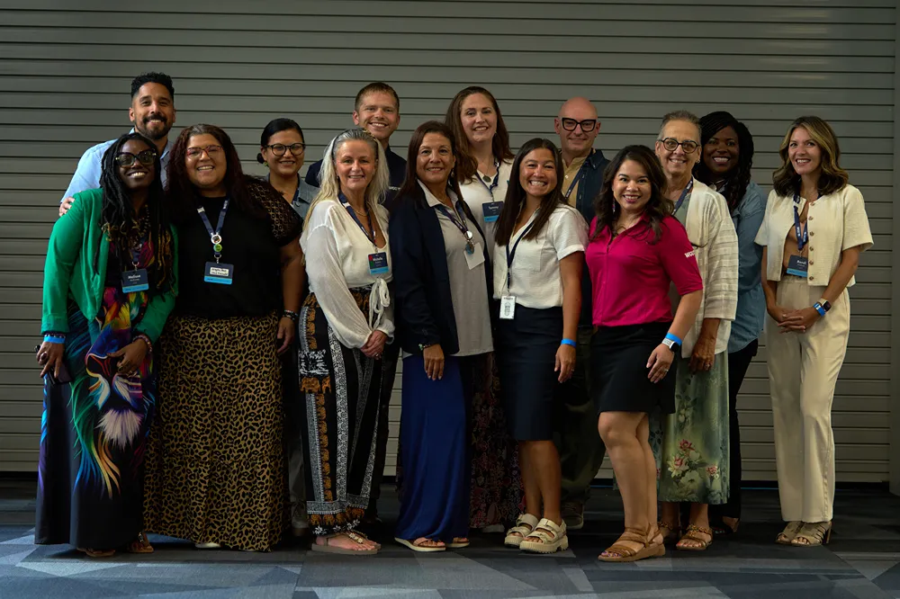 WGU team members collaborating at an event