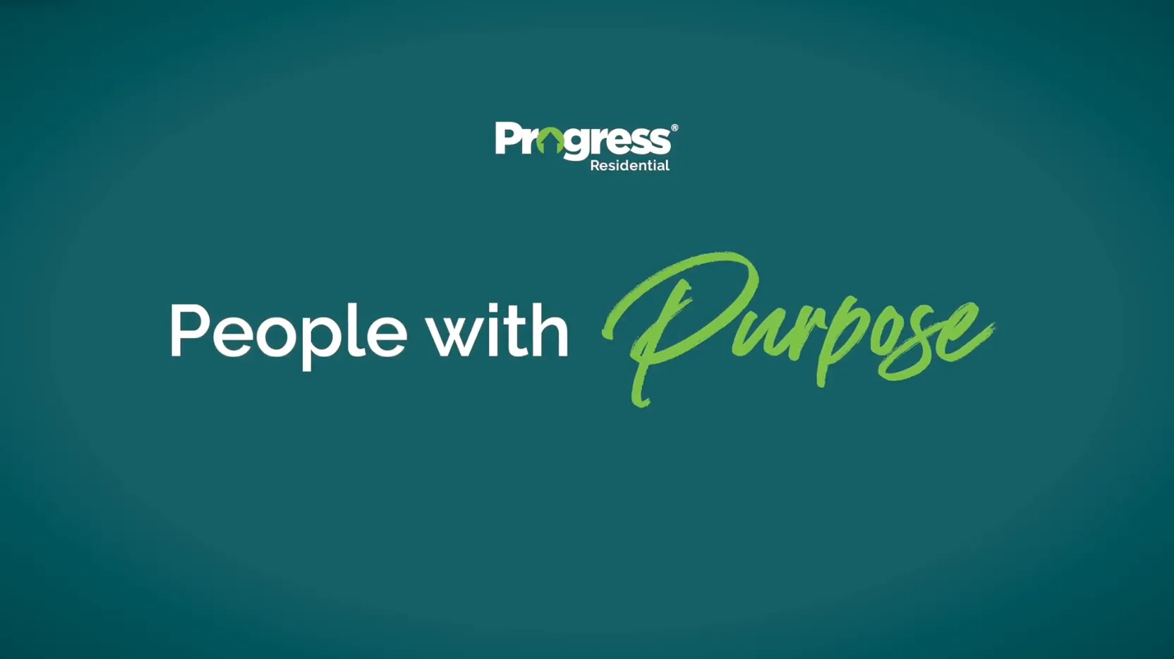 Progress Residential logo and the slogan People with Purpose